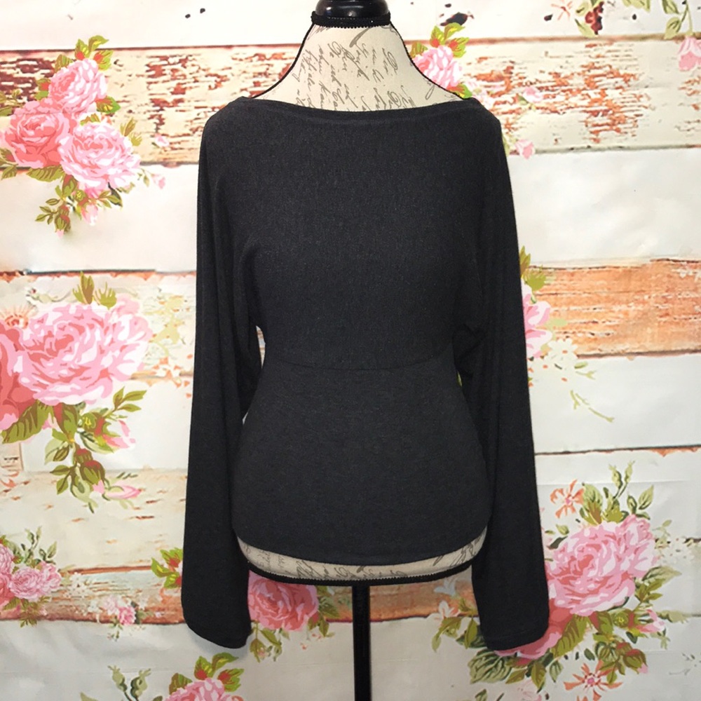 Bebe Kimono Sleeve Sweater - Picture 2 of 6